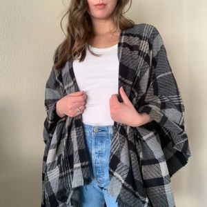 Cute Plaid Shrug